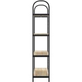  Polica Sonoma hrast 80 x 30 x 146 cm Konstruirano drvo | Eponuda.com