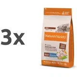 Nature's Variety Healthy Grains Dog Mini Adult, bela riba - 1,5 kg 3 x 1,5 kg