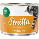  Varčno pakiranje Smilla perutninski lonček 24 x 200 g - Mehka perutnina z raco | shoptok.hr