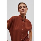 Moodo LADIES SHIRT L-KO-4023 BROWN | Shoptok.si