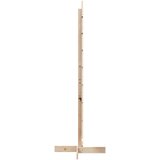 vidaXL Lesena novoletna jelka za okras 150 cm trdna borovina | Shoptok.si