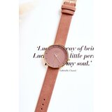 Kesi Women's Analog Suede Watch Nickel-Free Ernest Pink | Shoptok.si
