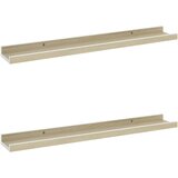 Maison Chic 2 kosi Stenske Police - Viseče police bela in sonoma hrast 60x9x3 cm, (21793785) | Shoptok.si