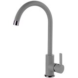  Sudoper Elleci Quadra 350 + slavina C01 Cemento | shoptok.hr