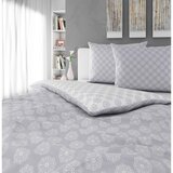 Esposa obojestranska posteljnina 200/200 cm saten siva | Shoptok.si