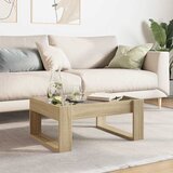  Stolić s beskonačnim LED svjetlima boja hrasta 70 x 53 x 30 cm | Eponuda.com
