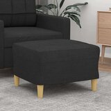  Tabure crni 60 x 50 x 41 cm od tkanine Cijene