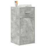  Kreveta s ladicama Betonski sivi 38 x 34 x 75 cm | shoptok.hr