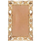 vidaXL Ručno izrezbareno ogledalo smeđe 80 x 50 cm masivno drvo manga | shoptok.hr