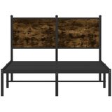  Metalni okvir kreveta bez madraca boja hrasta 120x200 cm | shoptok.hr