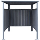  Westman - Metalna nadstrešnica za bicikle i pušače | Antracit | 203x180x210 cm | shoptok.hr