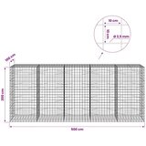  Gabion s žicom debljine 3 5 mm i mrežom 10x10 cm 500x100x200 cm - 100 cm 200 cm 500 cm | shoptok.hr