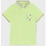 Mayoral Dječja polo majica boja: zelena, s tiskom