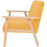  Kavč dvosed iz blaga rumene barve | Shoptok.si