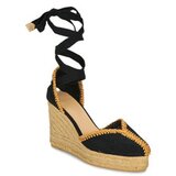 Castaner Espadrile COEUR Črna Cene
