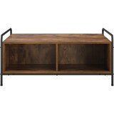  Stolić za kavu Dimljeni hrast 90 x 90 x 41 cm Konstruirano drvo | shoptok.hr