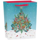 Roger la Borde Darilna vrečka z božičnim motivom 25x10 cm Beneath the Tree – | Shoptok.si