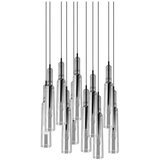 Trio Select Crna/u srebrnoj boji LED viseća svjetiljka sa staklenim sjenilom ø 50 cm Lucent – | shoptok.hr