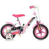 Dino Bikes Dino Sport 108 ružičasto-bijeli dječji bicikl veličine 10 - bicikl | shoptok.hr