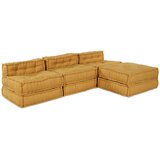  Modularna sofa 4 pcs Žuta Tkanina | Eponuda.com