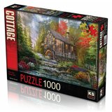Pertini puzzle 1000 delova, Drveni mlin 113754 Cene