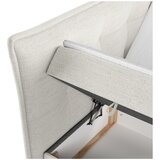 Maison de Rêve Kremno bela boxspring postelja s prostorom za shranjevanje 180x200 cm Sinai – | Shoptok.si