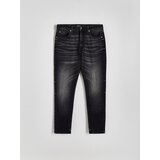 Reserved - Slim fit traperice s poderotinama - crno | shoptok.hr