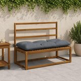  Jastučić za klupu VIANEN 100% poliester Plava 130 x 50 x 12 cm Slike
