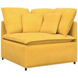  Modularna sofa Kutni modul s jastucima svijetložuta 100 cm | shoptok.hr