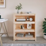 vidaXL ormarić za knjige 80 x 35 x 97 cm od masivne borovine | shoptok.hr