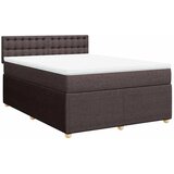 Boxspring - Krevet s oprugama i madracem tamnosmeđi 160x200 cm tkanina - Tamno smeđa 160 x 200 cm gumbi Cijene