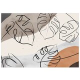  Tapeta - Minimalistic Monstera Leaves 100x70 | shoptok.hr