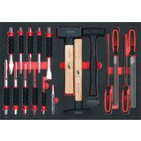 Ks Tools Set pile SCS\, dleta in kladiva\, 18 kosov v sistemski vrstici 1/1 711.0018 7110018 komplet orodja, (20520225) | Shoptok.si