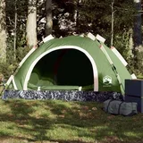 Šator Šotor za kampiranje za 2 osebi zelen za hitro postavitev