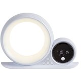 Rabalux stona lampa Wakeway, Budilnik, Sat-alarm, Bluetooth zvučnik, RGB, LED, 5W, Bela | ePonuda.com