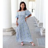 UR/CEO Blue floral maxi dress Calabrese | shoptok.hr