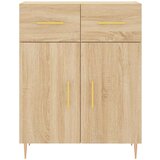 vidaXL Visoka komoda hrasta sonome 69 5x34x180cm od konstruiranog drva | shoptok.hr
