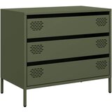 Maison Chic Komoda - Predalnik olivno zelena 68x39x58,5 cm hladno valjano jeklo, (21722169) Cene