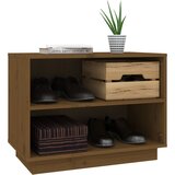 Ormarić za cipele boja meda 60 x 34 x 45 cm od masivne borovine | shoptok.hr