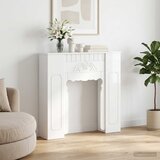  Okvir za kamin Bijela visokog sjaja 93 x 20 x 89 cm | shoptok.hr
