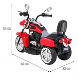 Motor na akumulator NightBike Chopper -crveni | shoptok.hr