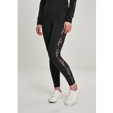 UC Ladies Women's Striped Lace Leggings Black Cijene