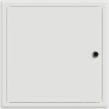 vidaXL Dostopna enota Bela 30 x 30 cm Jeklo | Shoptok.si