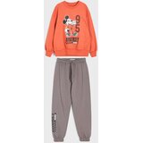 Sinsay Pamučni komplet: majica dugih rukava i hlače Mickey Mouse | shoptok.hr