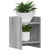  Stalak za biljke s policom Sivi Sonoma 30 x 30 x 40 cm | Eponuda.com