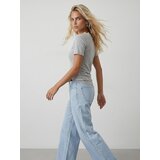 Sinsay Rebrasta bluza s čipkastim izrezom | shoptok.hr