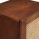 vidaXL Kupaonski ormar s policom s pohranom s vratima Smeđa 38 x 33.5 x 48 cm | shoptok.hr