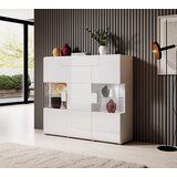 Helvetia IROKA VITRINA TOLEDO - BIJELA VISOKI SJAJ | shoptok.hr