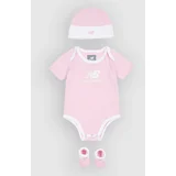 Stacked Infant Set Kids Beanie lilac sachet