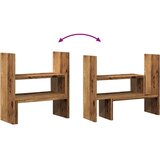  Organizator za stol podesivi boja drva 40 x 17 x 41 cm drveni | shoptok.hr